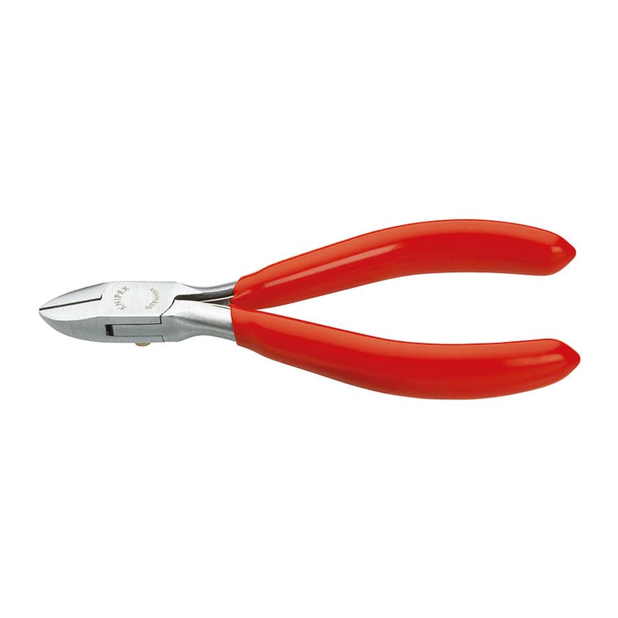 ＫＮＩＰＥＸ　エレクトロニクスニッパー　１１５ｍｍプラスチックコーティングハンドル　７７１１－１１５