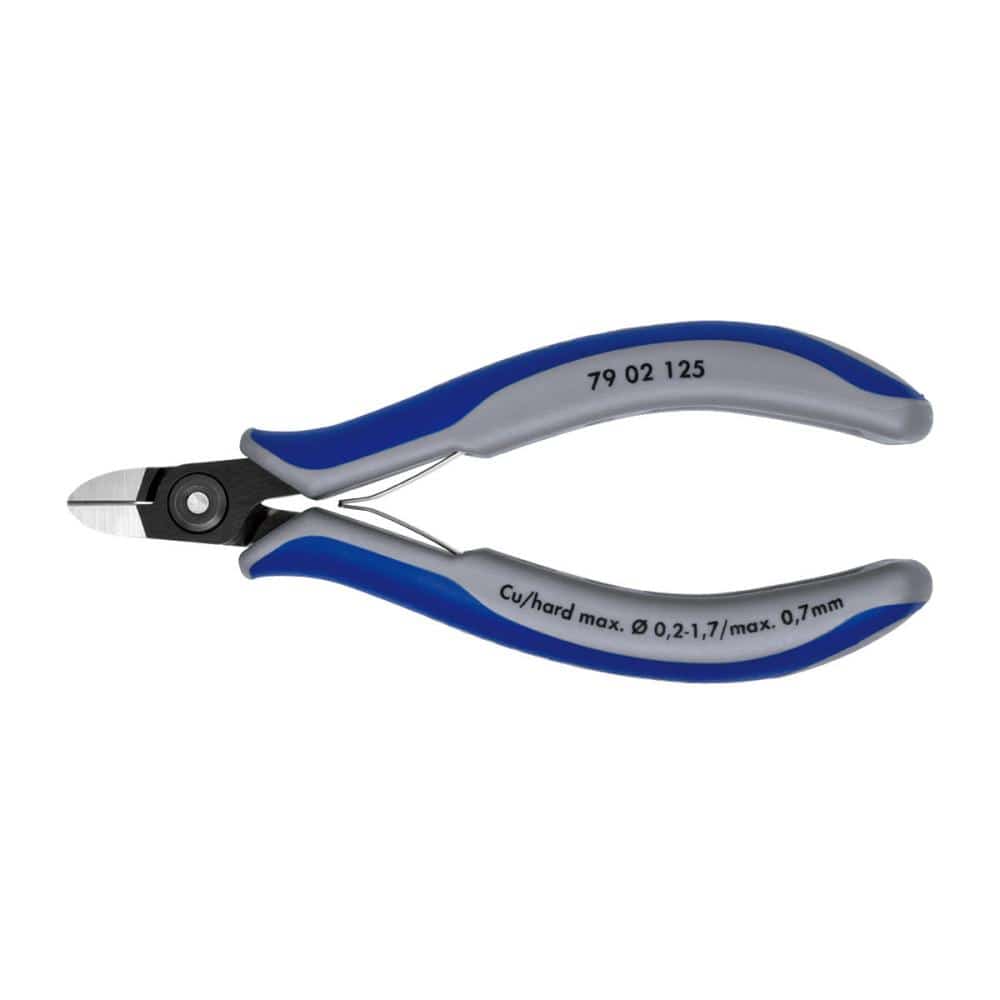 ＫＮＩＰＥＸ　エレクトロニクス　ニッパー　１２５ｍｍ　コンフォートハンドル　７９０２－１２５