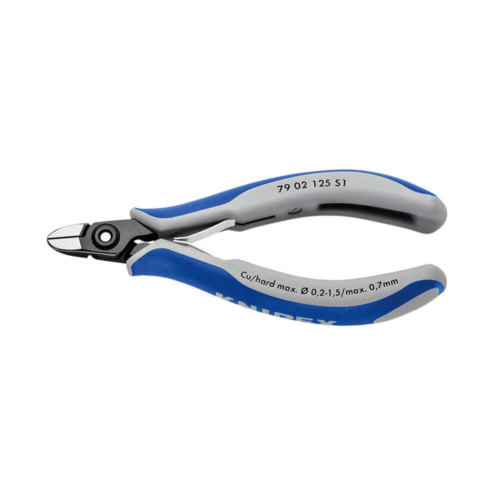 ＫＮＩＰＥＸ　エレクトロニクス　ニッパー　１２５ｍｍ　コンフォートハンドル　７９０２－１２５Ｓ１