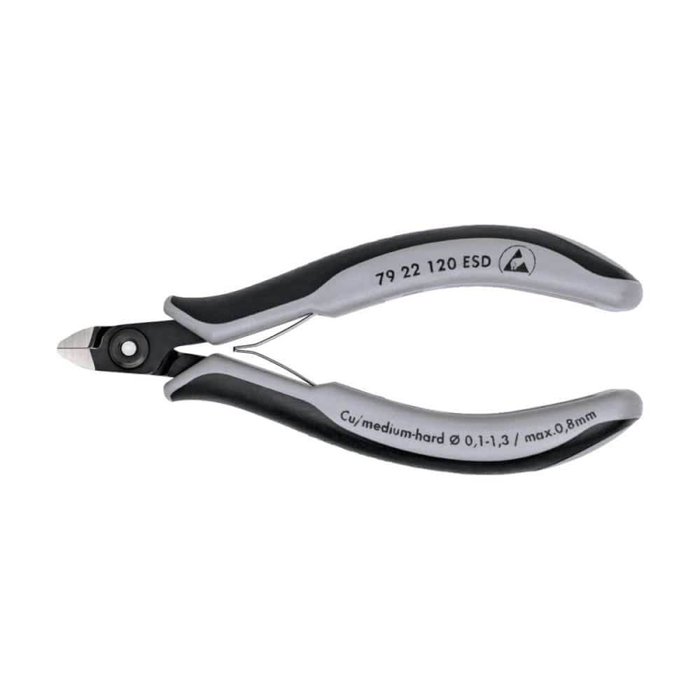 ＫＮＩＰＥＸ（クニペックス）　エレクトロニクスニッパー　ＥＳＤ　１２０ｍｍ　７９２２－１２０ＥＳＤ