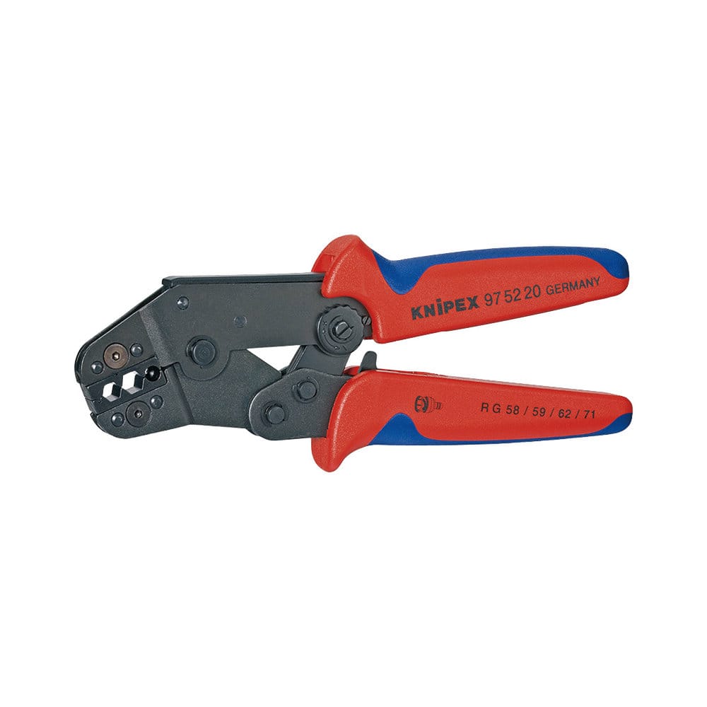 ＫＮＩＰＥＸ（クニペックス）　圧着プライヤー　１９５ｍｍ　コンフォートハンドル　９７５２－２０
