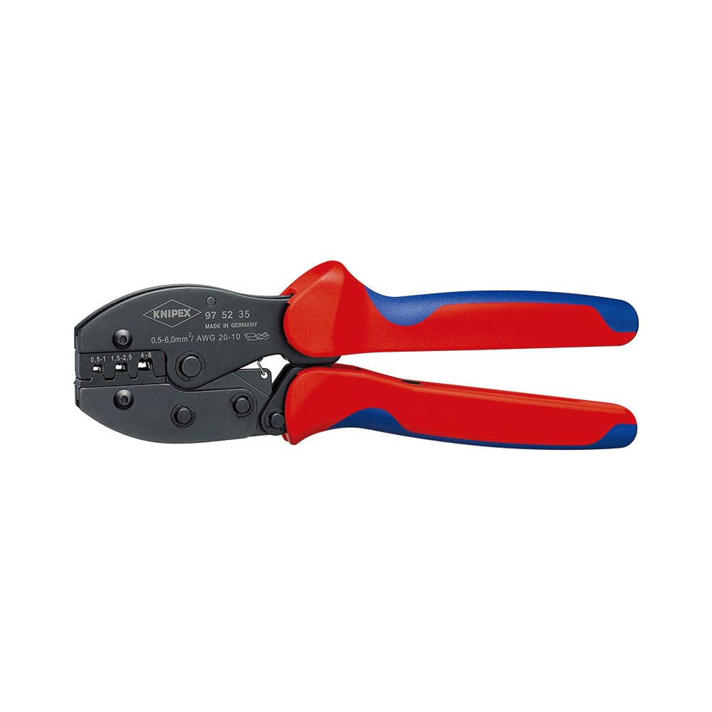 ＫＮＩＰＥＸ（クニペックス）　圧着プライヤー　２２０ｍｍ　コンフォートハンドル　９７５２－３５