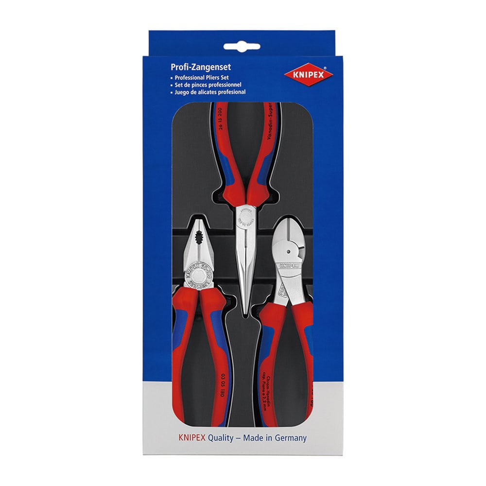 ＫＮＩＰＥＸ（クニペックス）　３本組　プライヤーセット　００２０１１Ｖ０１