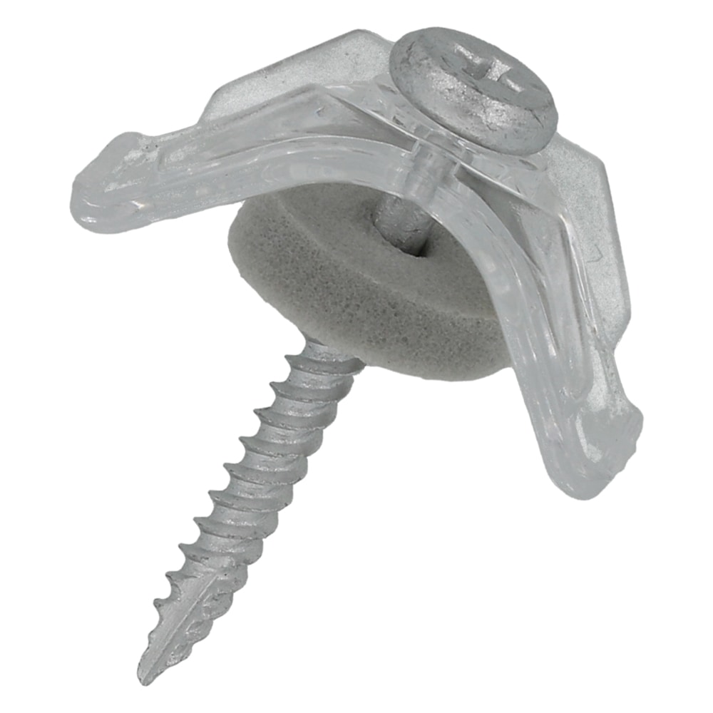 ポリカ連結波板スクリュ　木下地用　９０本入　３．９Ｘ２３　クリア