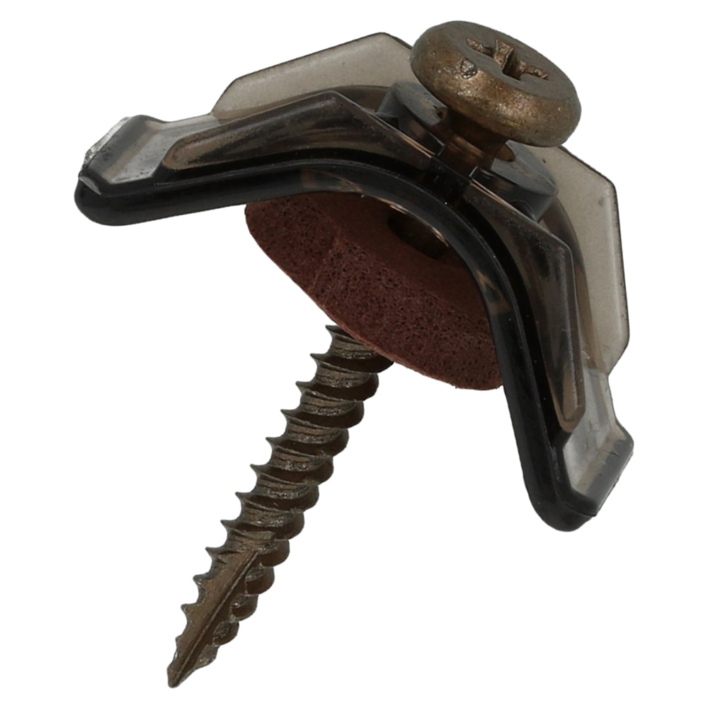 ポリカ連結波板スクリュ　木下地用　４５本入　３．９Ｘ３５　ブロンズ