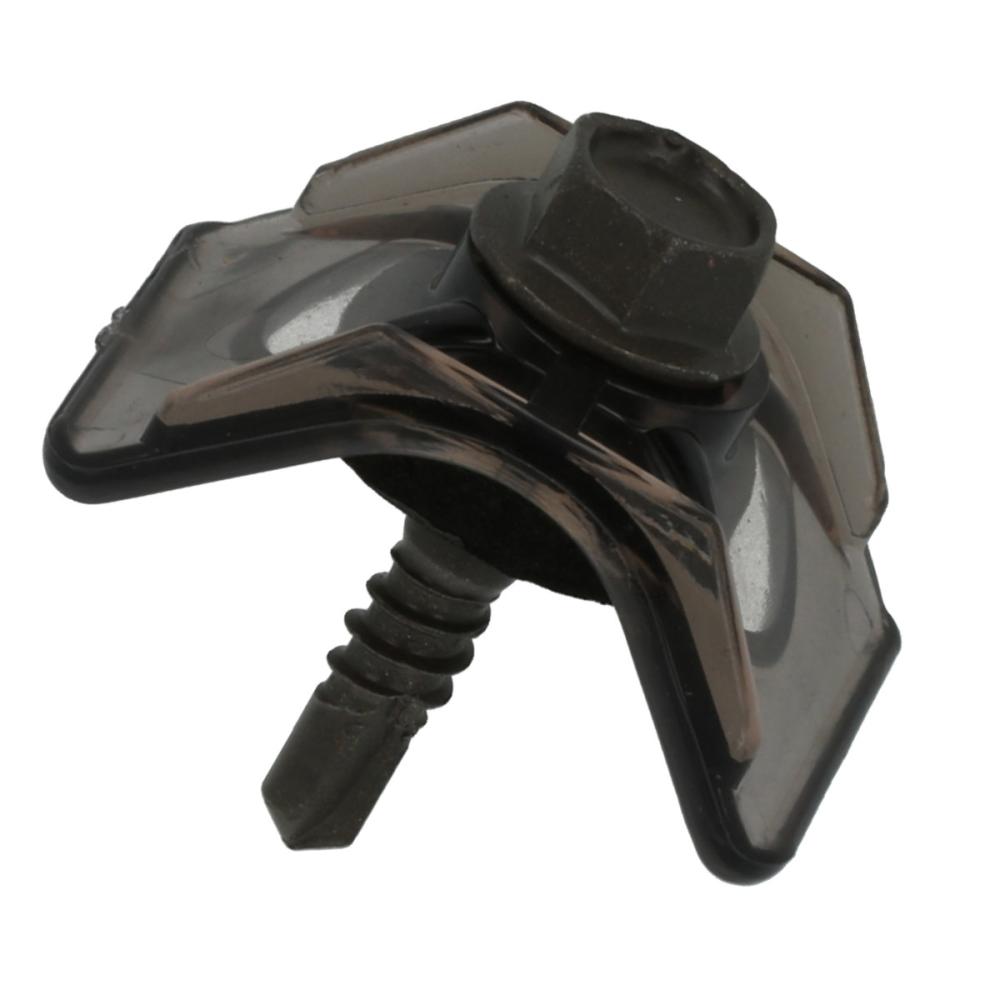 八幡ねじ　波板スクリュー　鉄下地用　ブロンズ　５×２５　１００本入り