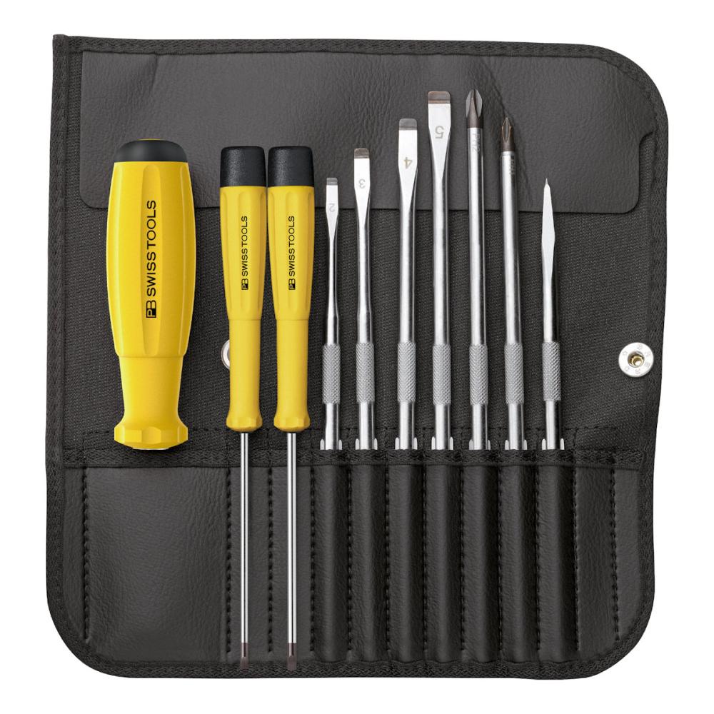 ＰＢ　ＳＷＩＳＳ　ＴＯＯＬＳ　差替式ＥＳＤドライバーセット８２１５．ＥＳＤ