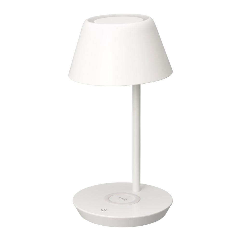 オーム電機　インテリアライト　ワイヤレス充電機能付　ホワイト　ＴＴ－ＹＯＬＫ１－Ｗ