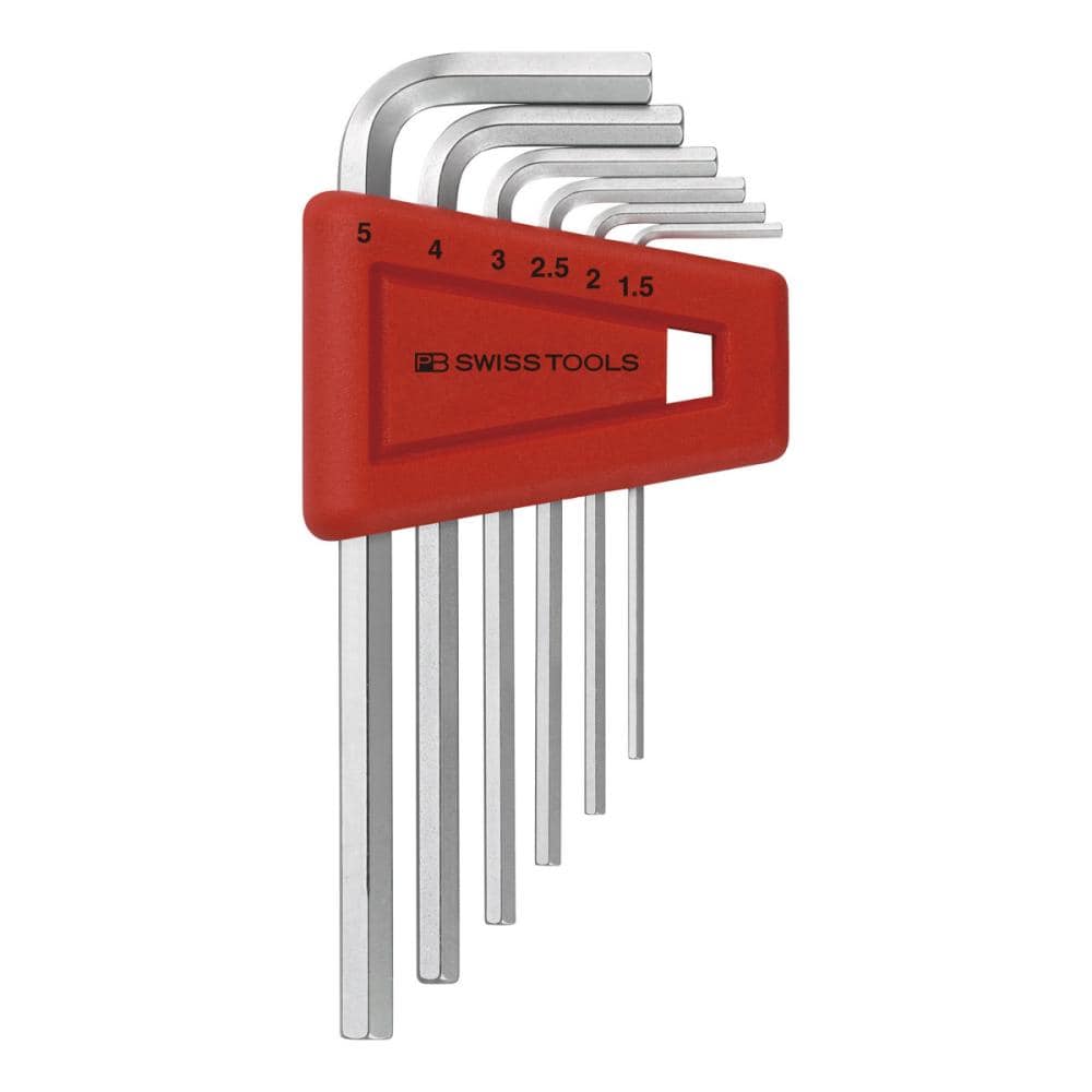 ＰＢ　ＳＷＩＳＳ　ＴＯＯＬＳ　ホルダー付六角棒レンチセット（パックナシ）２１０Ｈ－５