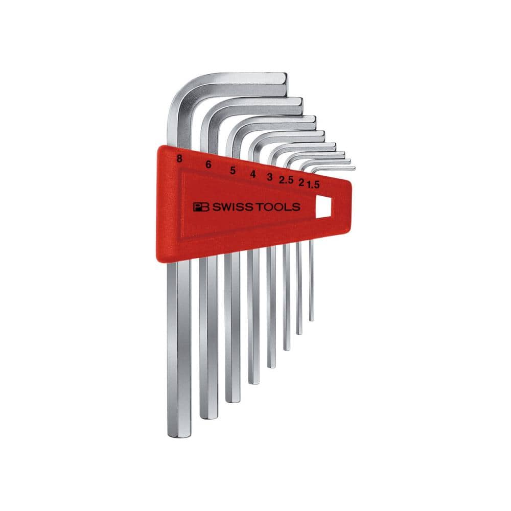 ＰＢ　ＳＷＩＳＳ　ＴＯＯＬＳ　ホルダー付六角棒レンチセット（パックナシ）２１０Ｈ－８