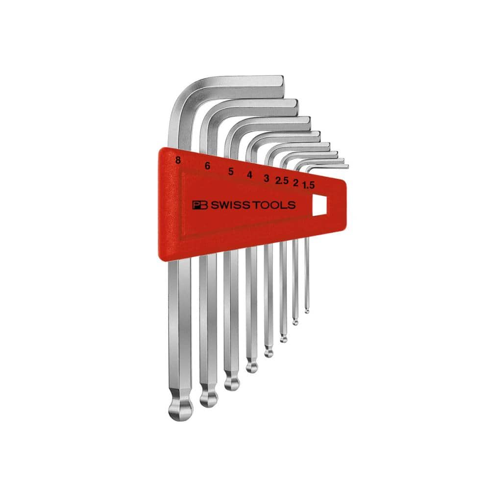 ＰＢ　ＳＷＩＳＳ　ＴＯＯＬＳ　ボール付六角棒レンチセット（パックナシ）２１２Ｈ－８