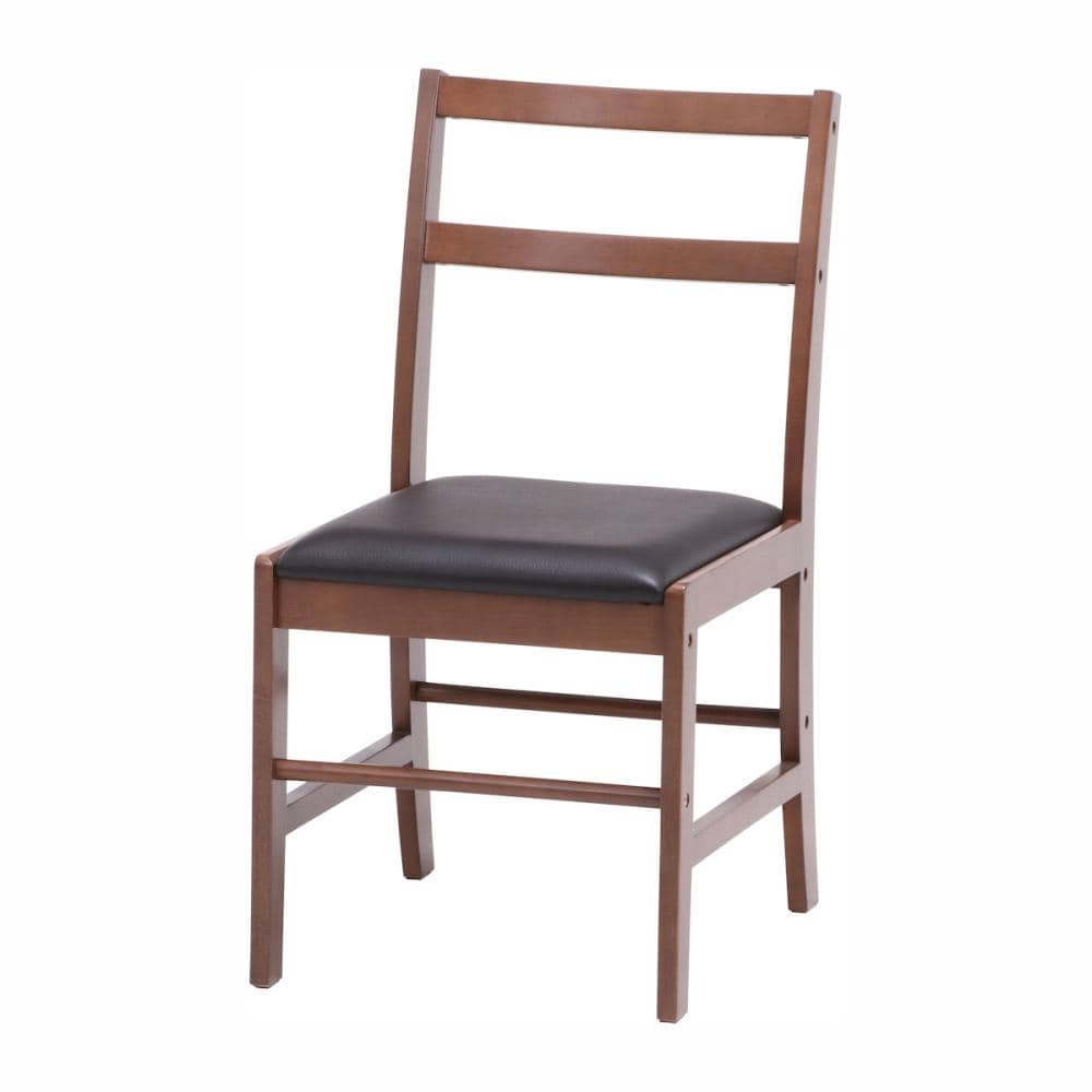 不二貿易　ダイニングチェア　モルト　ブラウン