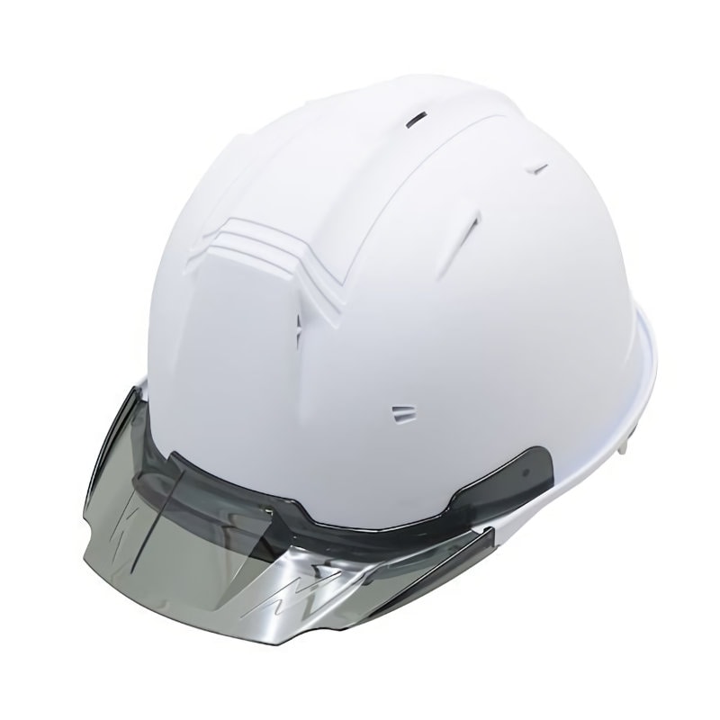進和化学工業　セーフティーヘルメット　マットホワイト　ＳＳー１９ＶＰＲＡ