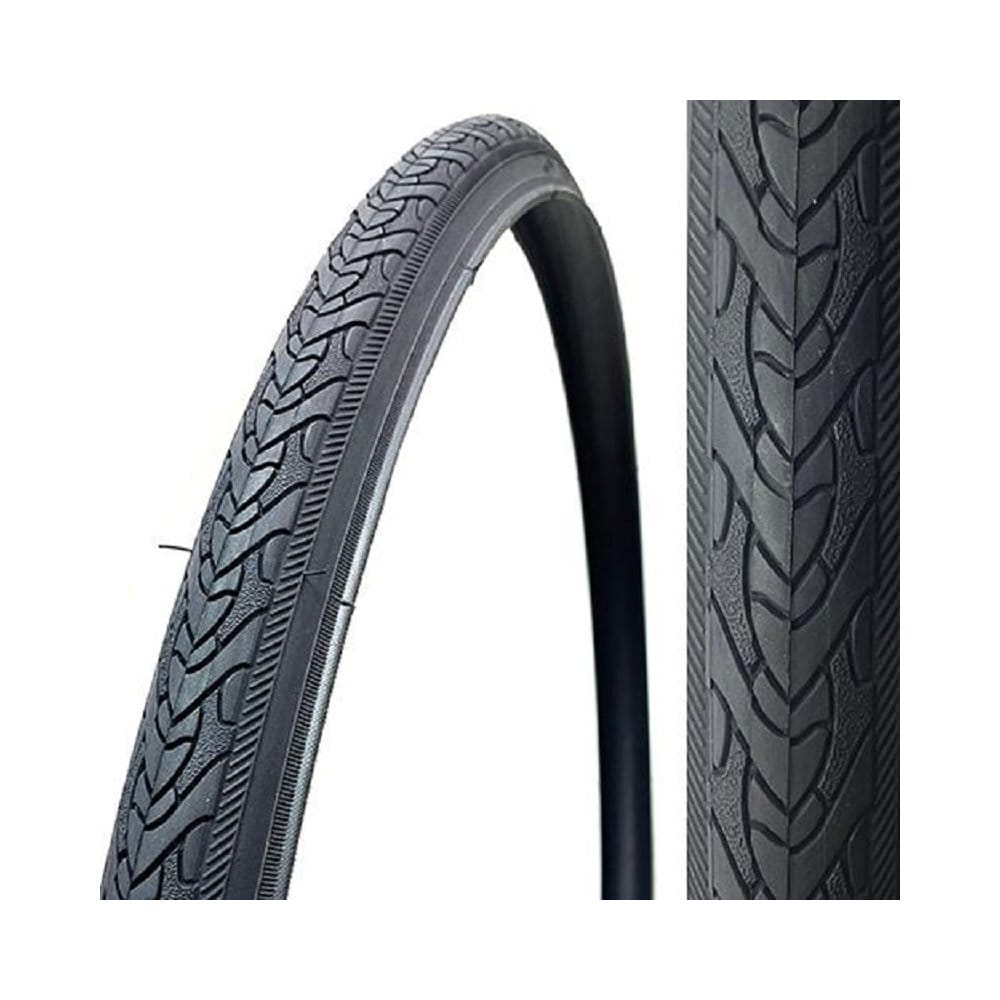 ＦＯＲＣＥ（フォース）　自転車用タイヤ　７００Ｘ２５Ｃ　溝あり　ブラック　８０７１５