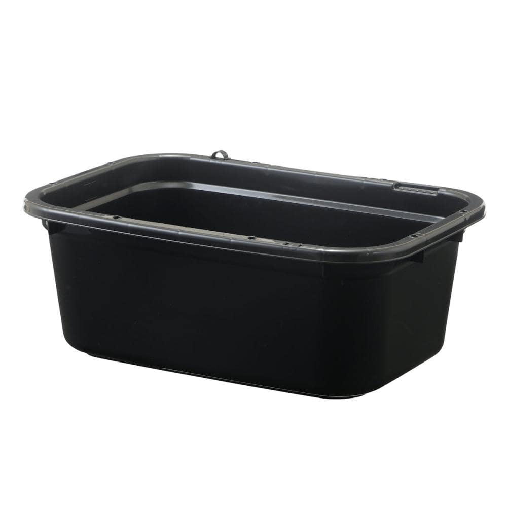 Ｅ－ＣＯＮ（エコン）　角型タライ　８０型（７５．４L）　ブラック