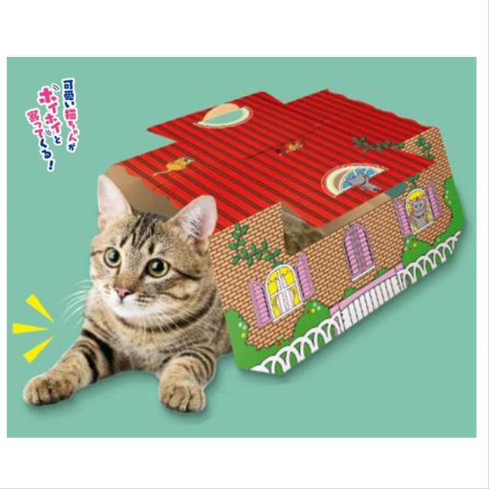 アース・ペット　猫用箱おもちゃ　ねこモテホイホイ