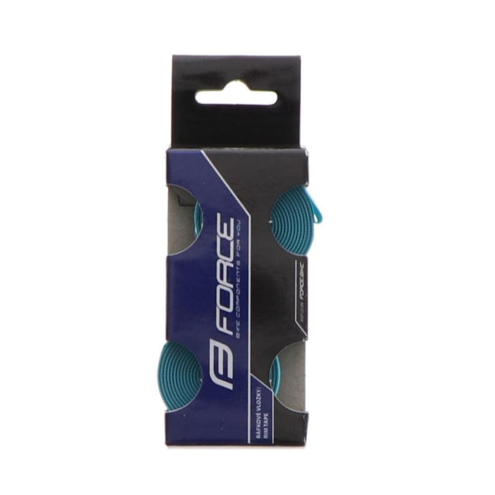 ＦＯＲＣＥ（フォース）　リムテープ　ラバータイプ　７００ＣＸ１５ｍｍ　２本入り　ブルー　８０５８０