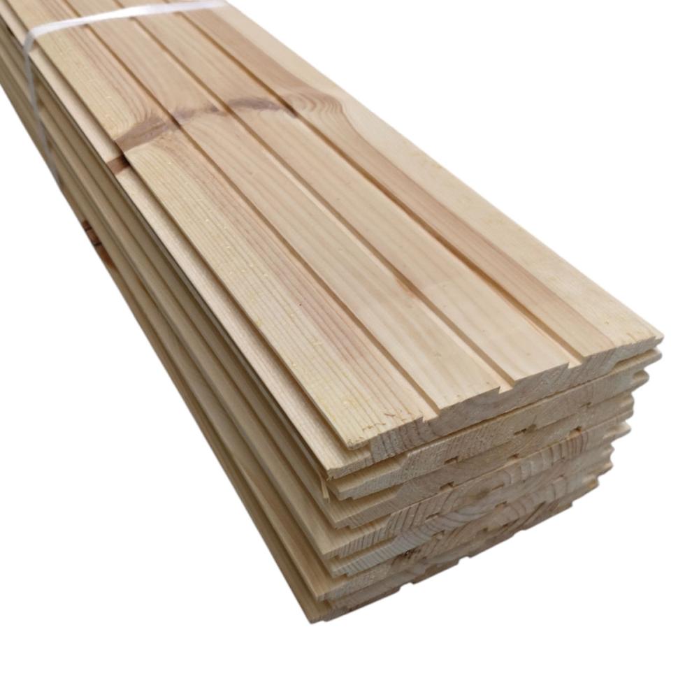 赤松　レッドパイン　パネリング　１９×１３５×３８５０ｍｍ（６枚入）