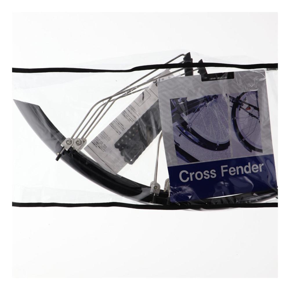 ＦＯＲＣＥ（フォース）　クロスバイク用フェンダー　前後セット　ブラック　８０３９４