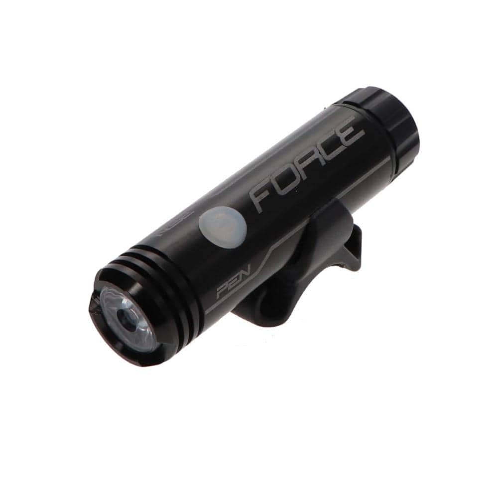 ＦＯＲＣＥ（フォース）　ＵＳＢ充電式サイクルライト　ＰＥＮ　２００ルーメン　ブラック　８０１０５