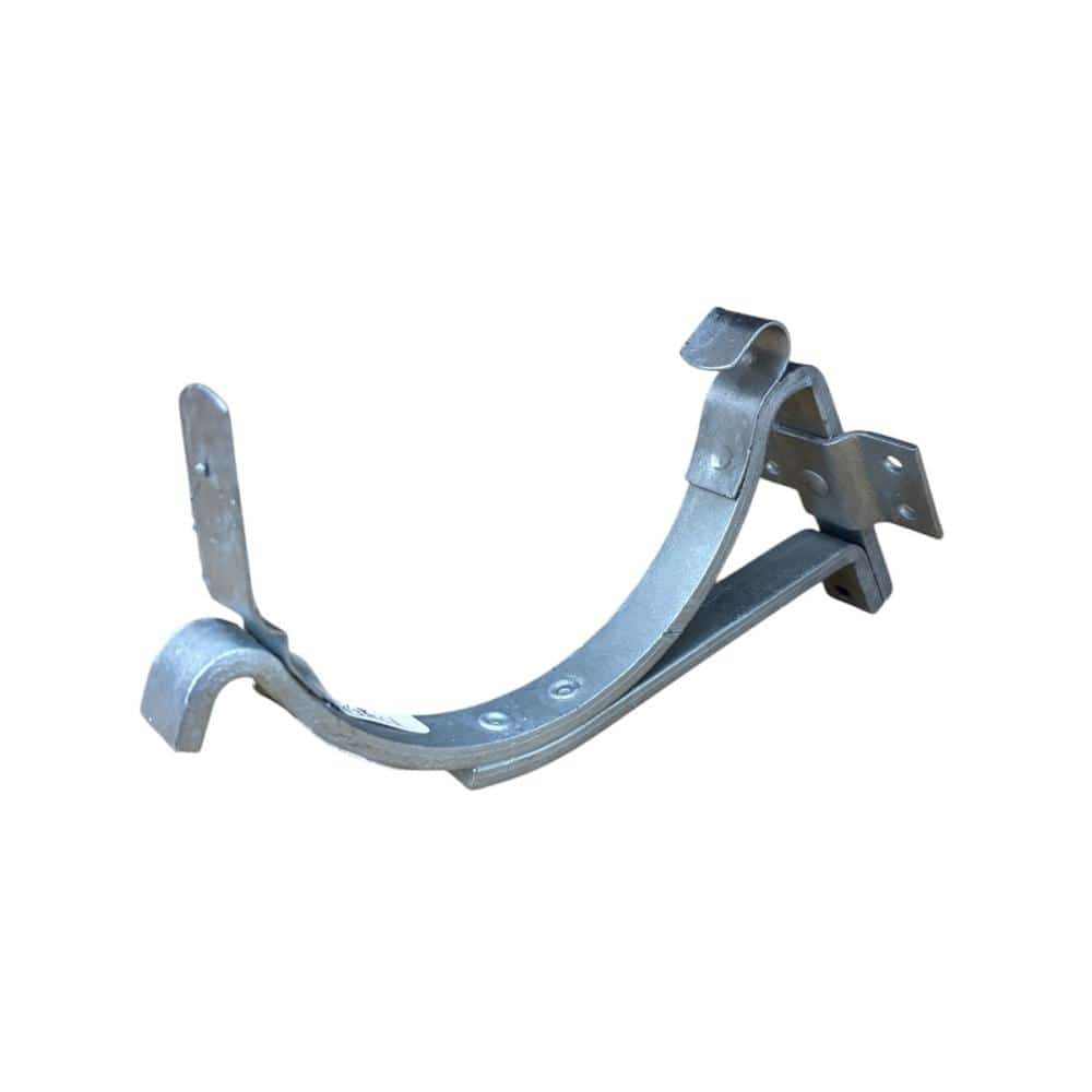 雨樋用　正面打　先曲支座　１０５幅　出幅１５ｍｍ　ドブめっき