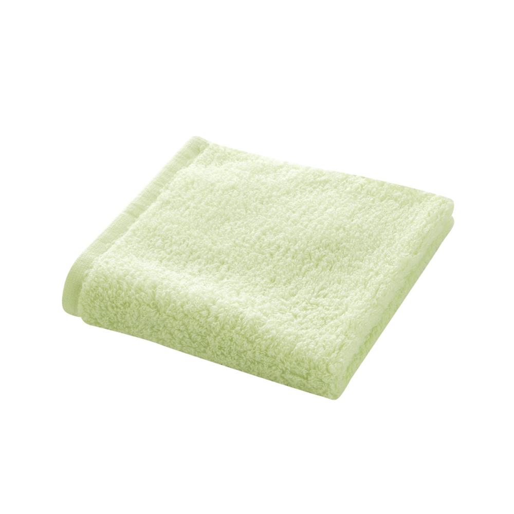 アテーナライフ　吸水速乾・抗菌防臭加工　ハンドタオル　ライトグリーン　３４×３４ｃｍ