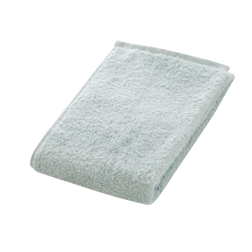 アテーナライフ　吸水速乾・抗菌防臭加工　フェイスタオル　ライトブルー　３４×８０ｃｍ