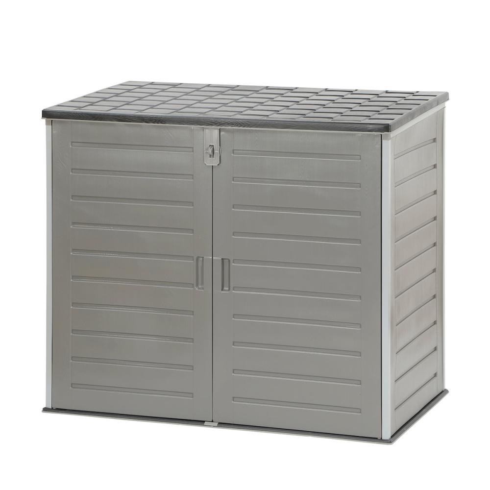 フルオープン　ガーデンコンテナ　樹脂製　約１１３０Ｌ　約幅１４００×奥行８１５×高さ１２５０ｍｍ