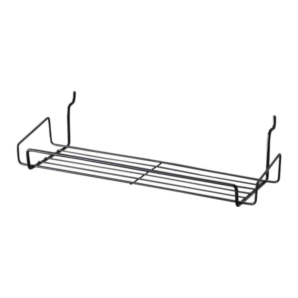 光　パンチングボード用線材棚　黒　ＰＫＳ－３１１