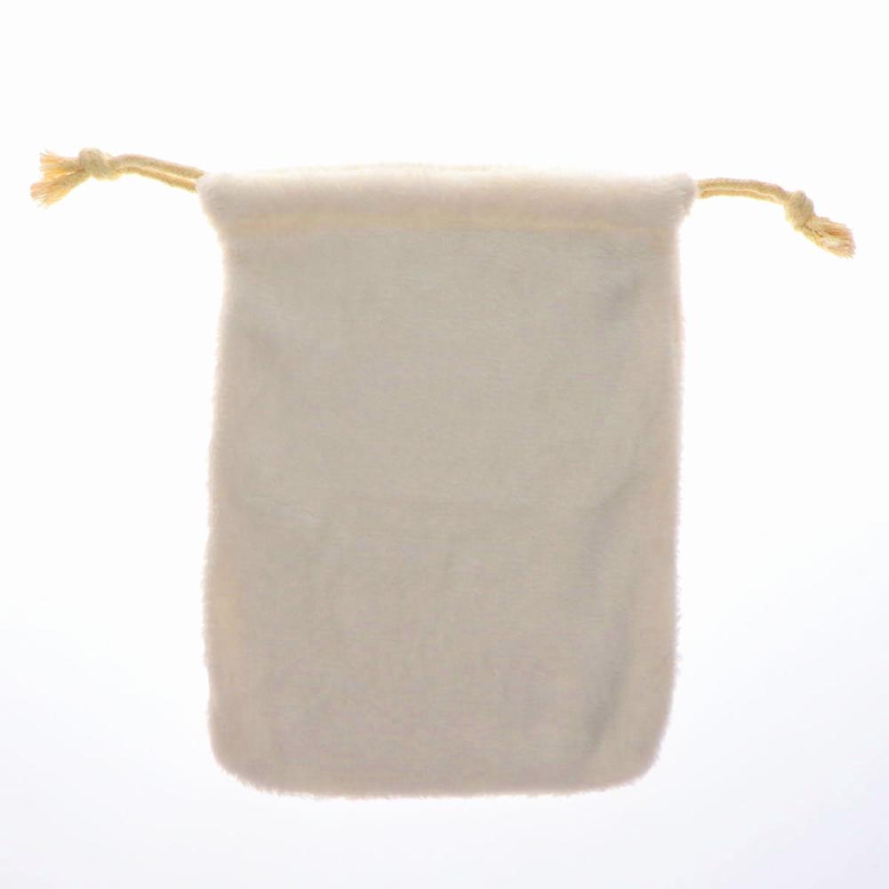 湯たんぽカバー　両面起毛フランネル　アイボリー　小　２３×３０ｃｍ