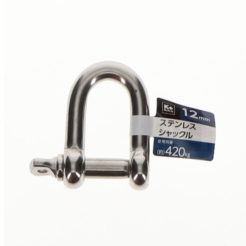Ｋ＋ＢＵＩＬＤ　ステンレスシャックル　１２ｍｍ