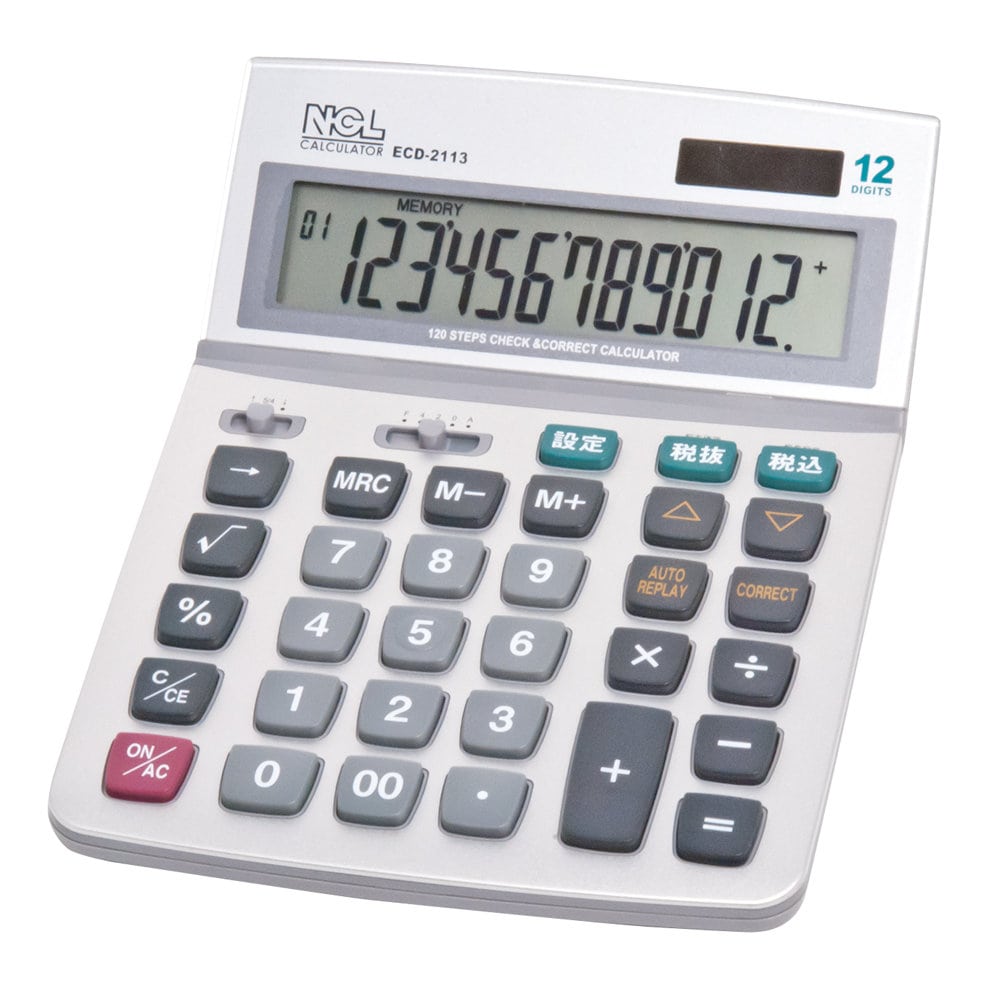 デスクトップ電卓　多機能タイプＬ　２１１３Ｓ