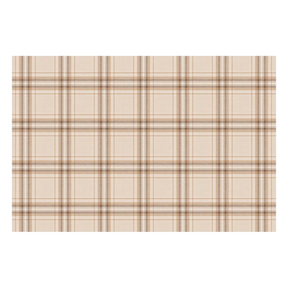 明和グラビア　ペット用防滑・消臭・防水マット　チェック　ベージュ　ＩＮＳＦ－２０２　６０×９０ｃｍ