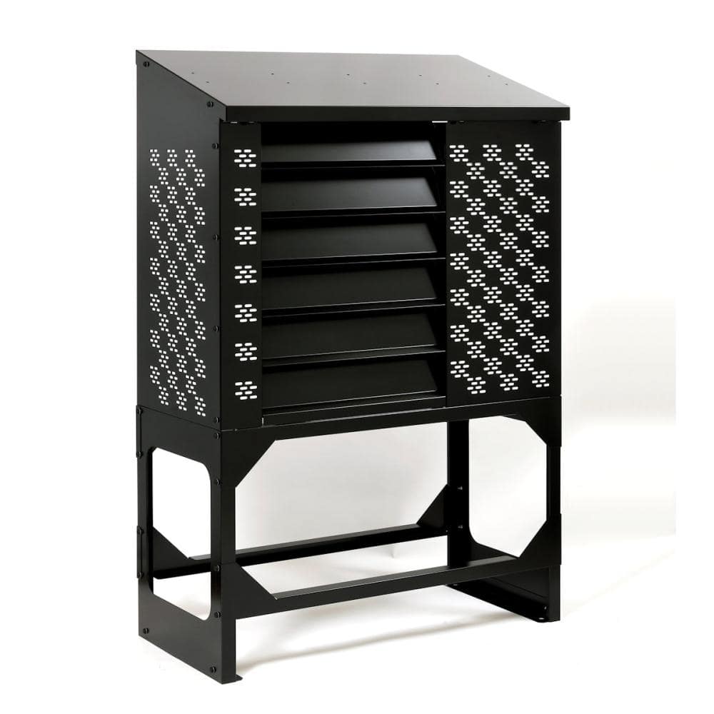 室外機カバーユニットヴェルアート　ブラック　ＶＡ１０１６‐ＢＬ