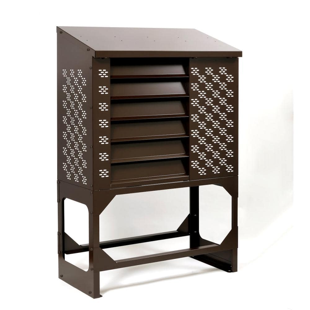 室外機カバーユニットヴェルアート　ブラウン　ＶＡ１０１６‐ＢＲ