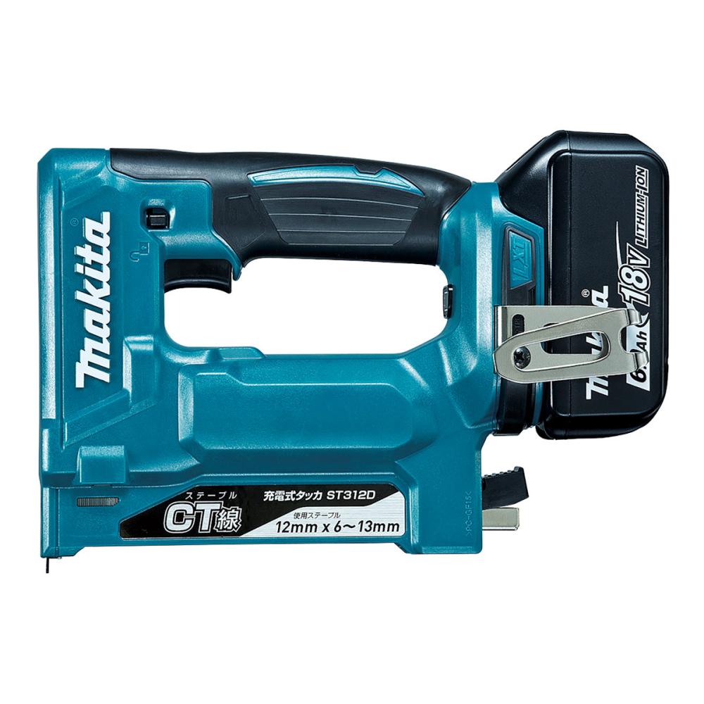 マキタ　１８Ｖ充電式タッカ　ＳＴ３１２ＤＲＧ