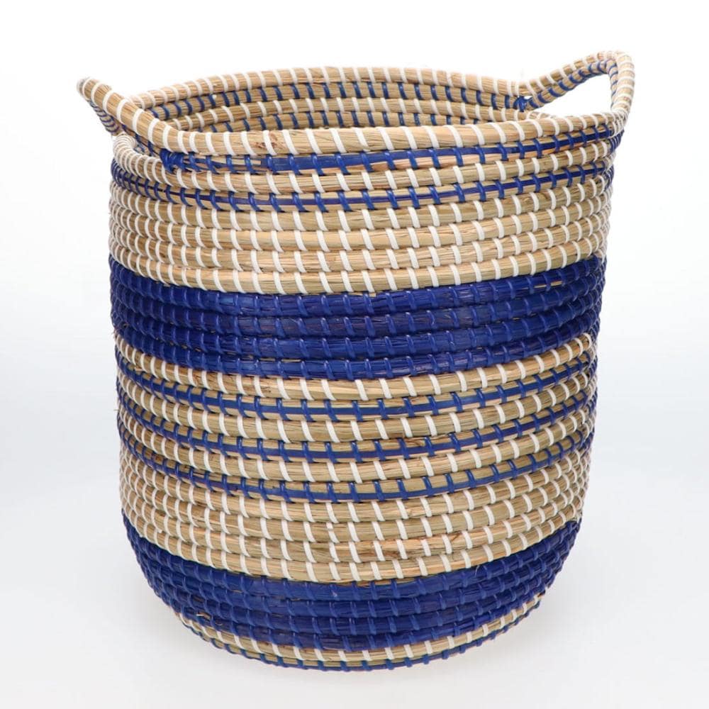 シーグラス鉢カバー　ネイビー　１０号