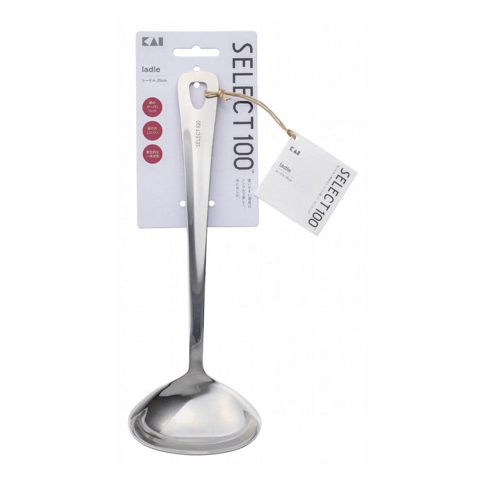 貝印　セレクト１００　レードル　２５ｃｍ　ＤＨ３１４５