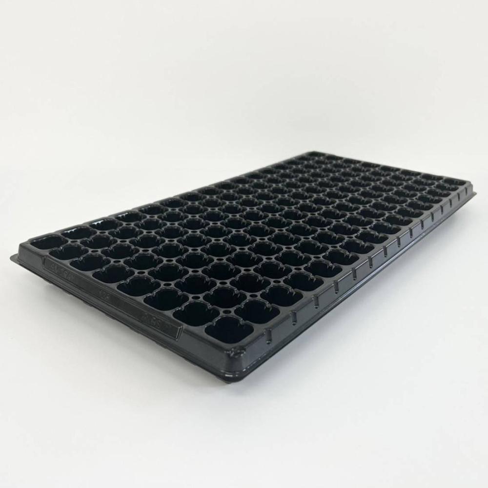 プラグトレー　手植え用　１２８穴　黒