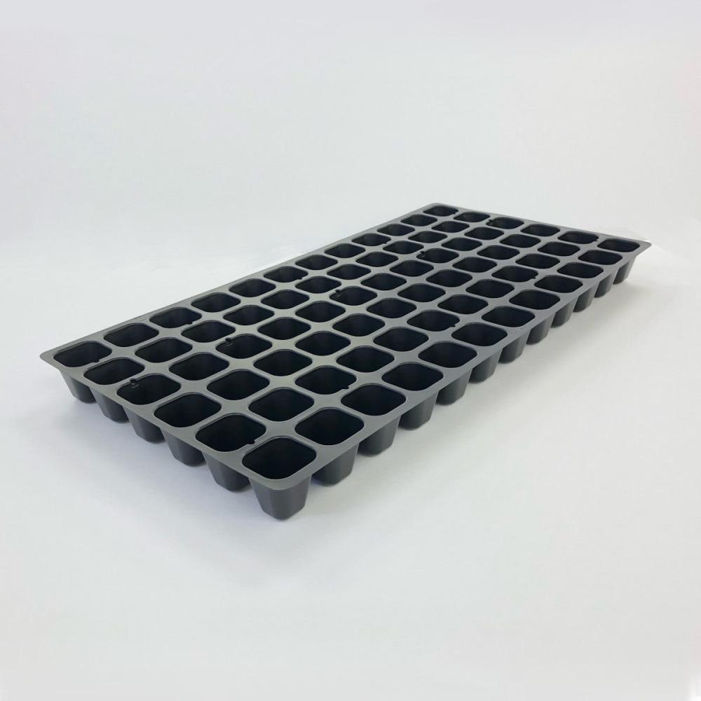 プラグトレー　機械用　７２穴　黒