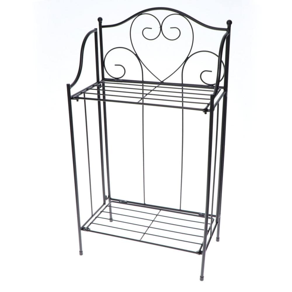 Ｂｒｅｅｚｙ　Ｇｒｅｅｎ　折りたたみフラワーラック　２段