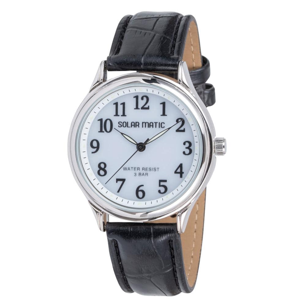 アナログソーラーウオッチ　ＳＭ－ＡＭ１６５－ＷＴＳ