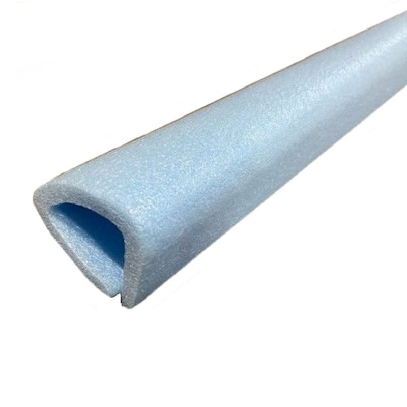 你的品牌名　養生カバー　コ型　青　約４５×５０×４５　長さ１７００ｍｍ