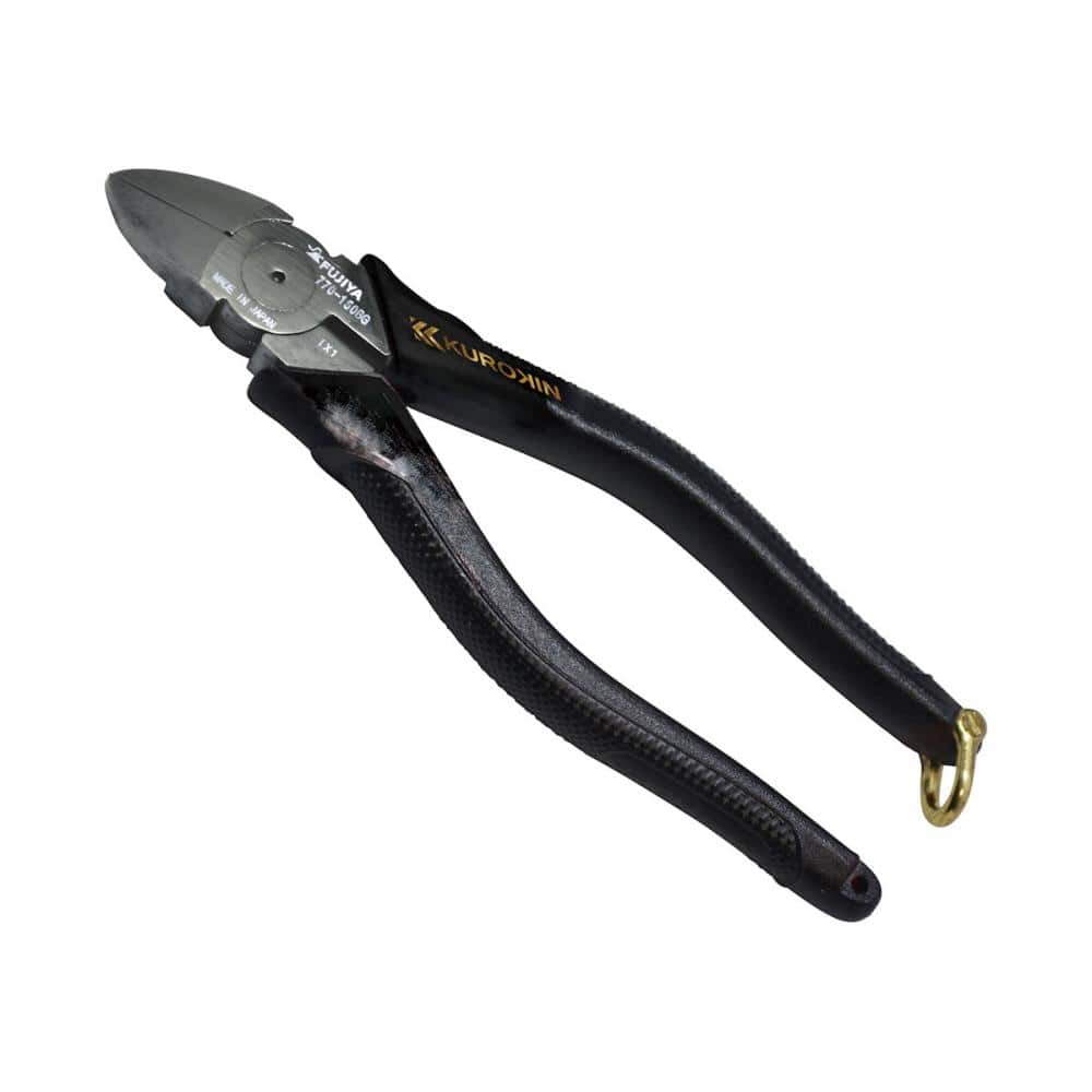 ＦＵＪＩＹＡ　フジ矢　電工名人強力ニッパ　２００ｍｍ　黒金　７７０－２００ＢＧ