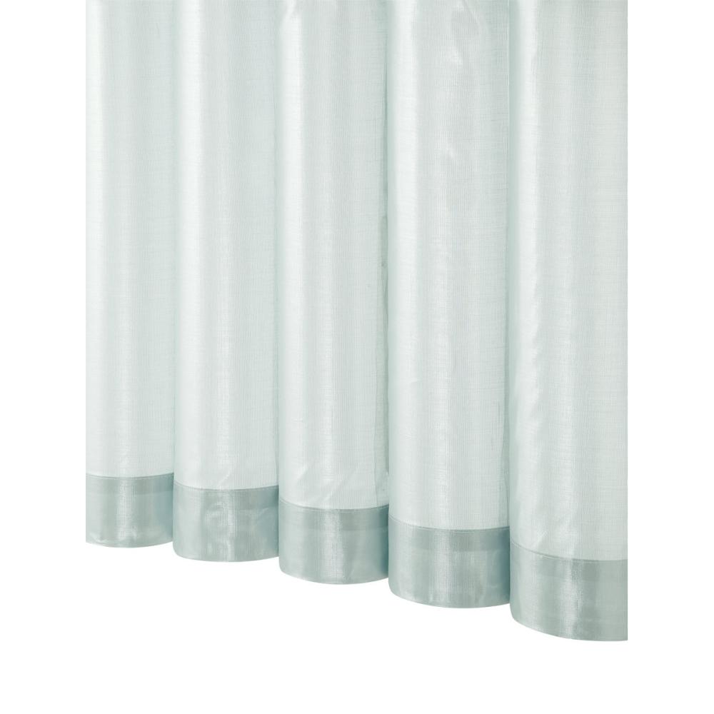 レースカーテン　ティエラ　遮熱　ライトブルー　１００×１７６ｃｍ　２枚組