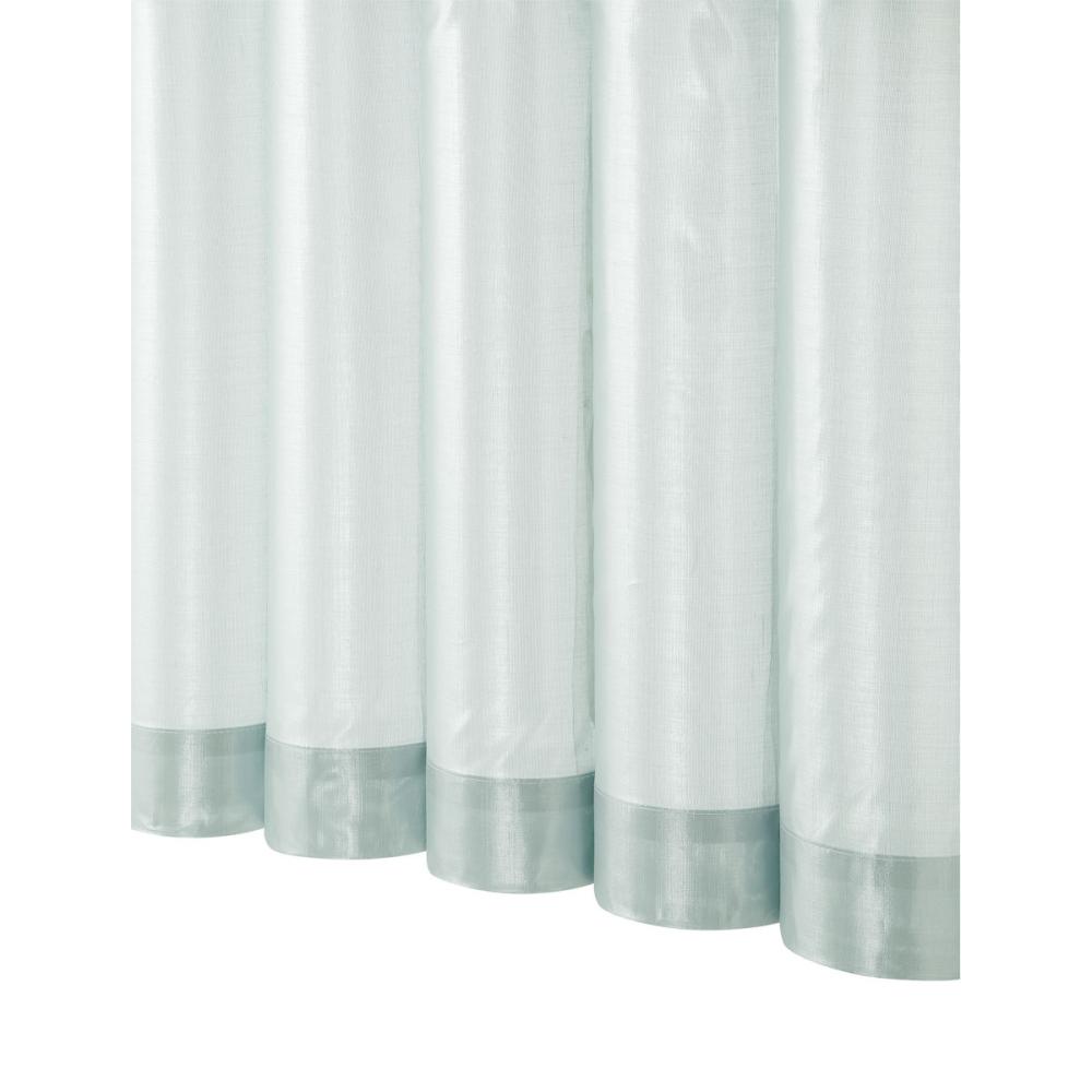 レースカーテン　ティエラ　遮熱　ライトブルー　１００×１９８ｃｍ　２枚組