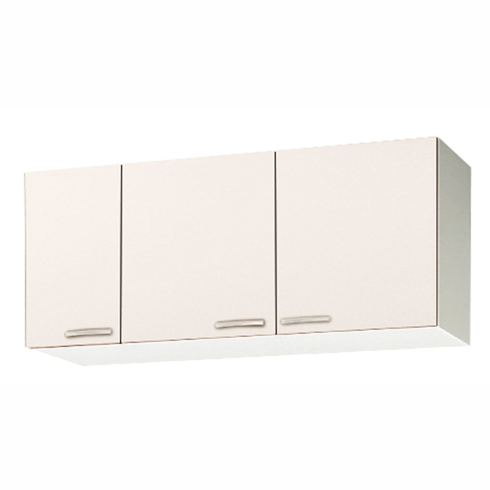 クリナップ　ショート吊戸棚　すみれ　ホワイト　間口１２０ｃｍ　ＷＬＡＴ－１２０