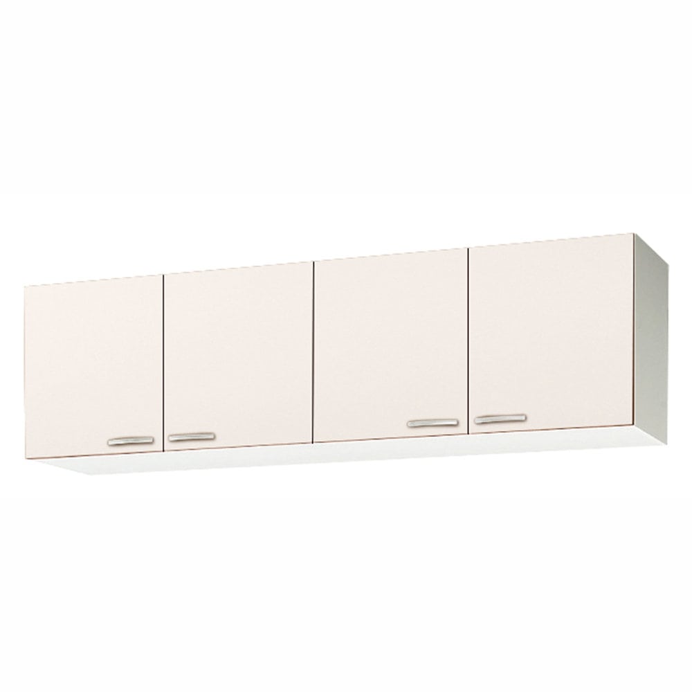 クリナップ　ショート吊戸棚　すみれ　ホワイト　間口１８０ｃｍ　ＷＬＡＴ－１８０