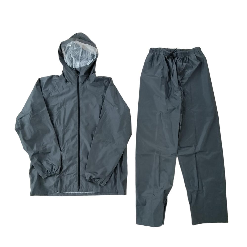耐久防水　レインスーツ　ダークグレー　Ｌ　Ｋ２２－０１