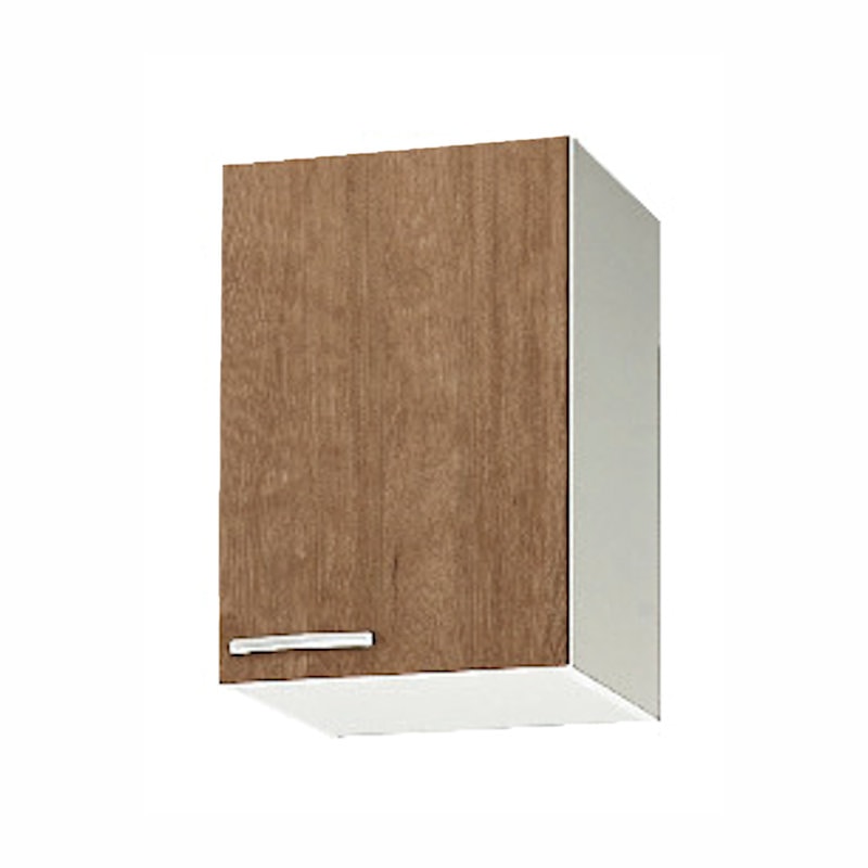 クリナップ　ショート吊戸棚　すみれ　モカウッド　間口３０ｃｍ　右開き　不燃仕様（片側板・底板　ＷＬ４Ｂ－３０ＦＲ